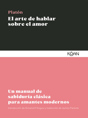 cover image of El arte de hablar sobre el amor